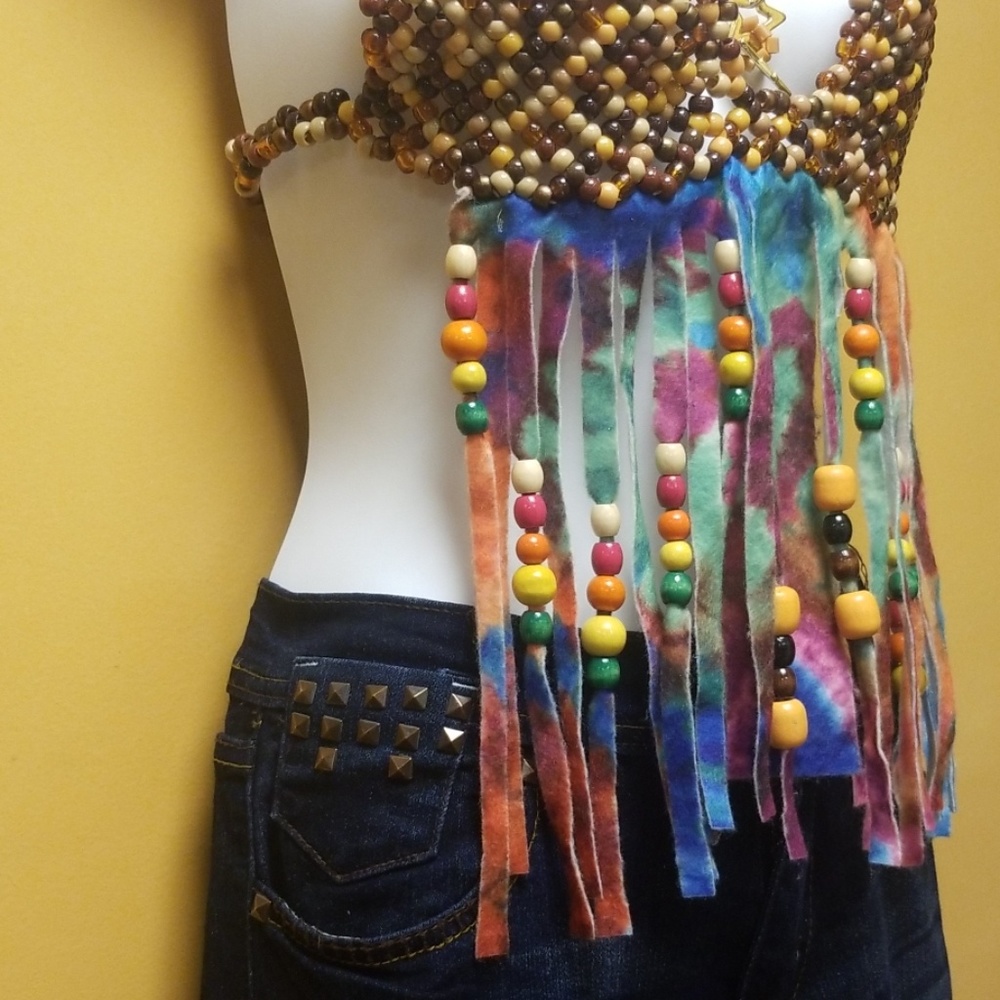 Studded Blue Jeans